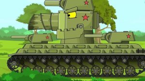Эволюция Гибридов Кв-6 Легкий vs Кв-6 vs Кв-7 vs Кв-6М, Evolution of Hybrids, Cartoons about Tanks.
