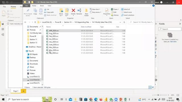 Power BI Append Queries- Telugu смотреть онлайн