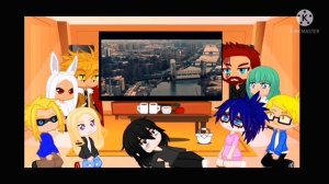 BNHA/MHA pro heroes react to spiderman miles morales trailer|| Pol/Eng  #spiderman #gachaclub