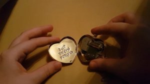 Undertale heart locket music box