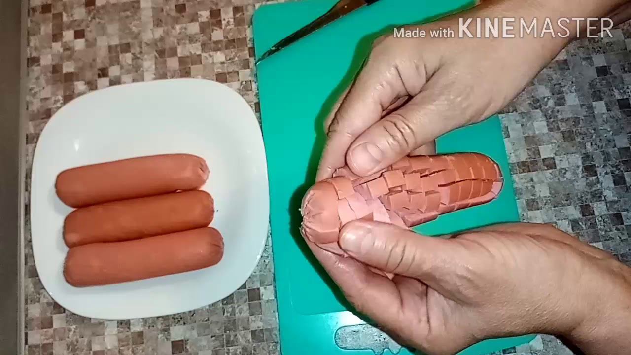 НЕОБЫЧНАЯ подача САРДЕЛЕК и СОСИСОК. Красиво и аппетитно!