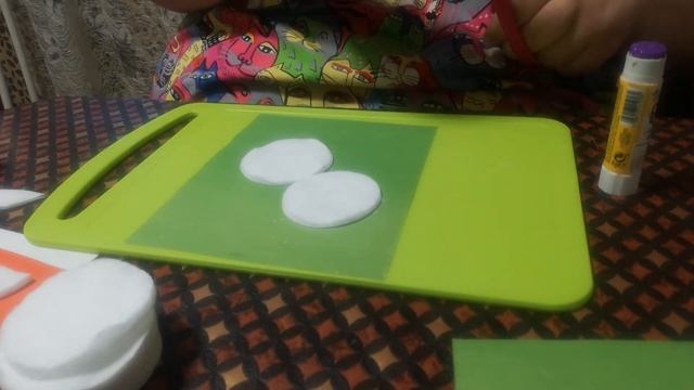 Аппликация из ватных дисков. Коллаж для детей-дошкольников Быкова Марина Ивановна смотреть онлайн