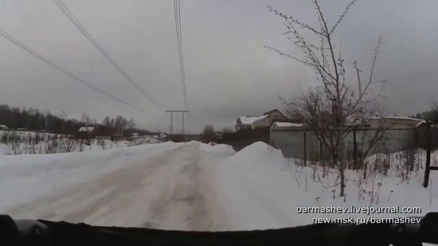 Прогулка Коммунарка-МЕГА (ускоренное видео)