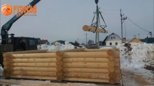 Баня 6*4 из сруба в Кирове /Баня из бревна "в чашу"