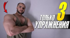 Всего 3 Упражнения чтобы стать большим (тренировка дома)