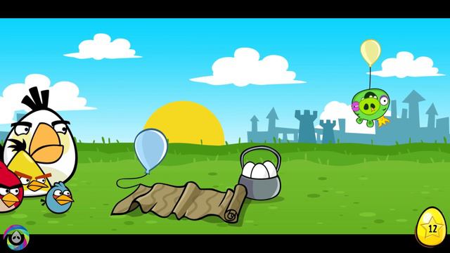 Angry Birds "Golden Eggs" Egg 12 Location And Walkthrough (2x Speed) смотреть онлайн