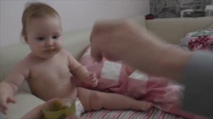 ❤6 месяцев ребенку❤ Нарезки. Садимся. Играем с папой. Ввели прикорм.