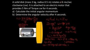 AP Physics Angular (Rotational) Momentum