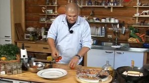 Кухня с Сержем Марковичем. Судак с овощами