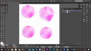 Текстура камня в Иллюстраторе. Уроки Adobe Illustrator.