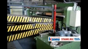 Как происходит Автозагрузка шпона в сушилку Ecowood Veneer DRY 311BS. Познавательное видео!