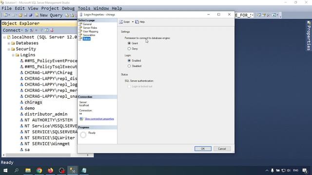 SQL Server DBA Tutorial 55 - How to Check Login Status in SQL Server