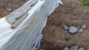 Фундамент после снятия опалубки