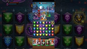 Empires & Puzzles - Ana-Belle haloween hero test,,,dark goddess of life!!