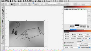 Lightburn Tracing Custom Hand Drawings