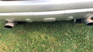 W163 Ml 500 exhaust sound