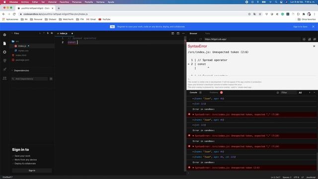 Tutorial 64 - React / React-Native - 11 - Spread Operator смотреть онлайн