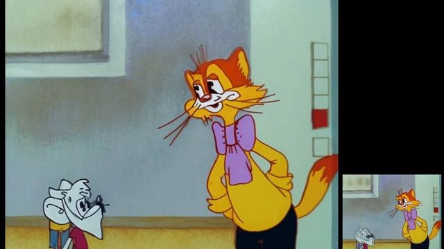 "Кот Леопольд": поликлиника кота Леопольда, живопись каменного века. Нейросеть. Stable Diffusion an смотреть онлайн