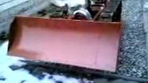 механизм подъема отвала