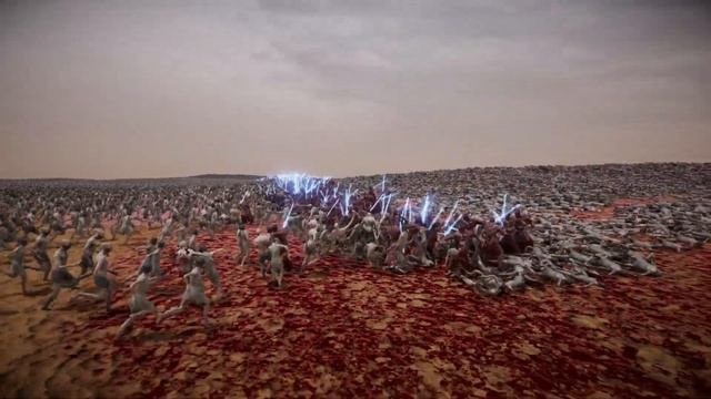 1,5 Million Zombies Vs 10000 Jedi UEBS2 GAMEPLAY