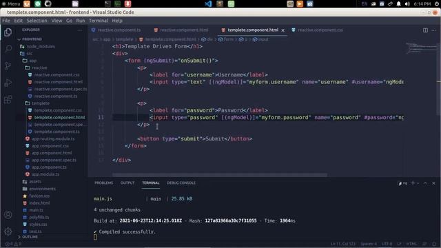 Angular Forms Validation | Validating input in reactive and template driven forms in Angular App смотреть онлайн