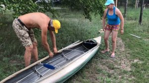 Сборка байдарки Таймень-2