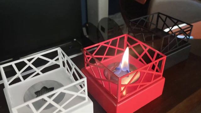 Подарочный настольный биокамин Firezo Lotus от создателей камина Самурай. Видео от  Биокамин.рф