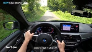 BMW 545e vs BMW 530e vs BMW 520e PLUG-IN HYBRID POV DRIVE COMPARISON
