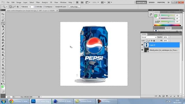 How to remove background in Adobe Photoshop Cs5 смотреть онлайн