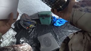 Обзор зимней палатки восьмерка утепленная автомат 240*240*170