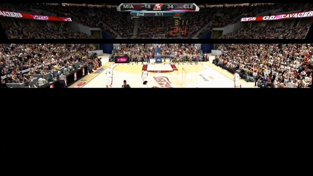 NBA 2k10 Pc Gameplay Alley oops, Dunks & Moves with Cleveland Cavaliers vs Miami Heat HD смотреть онлайн
