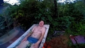 Фито-ванна на костре! Жогово!