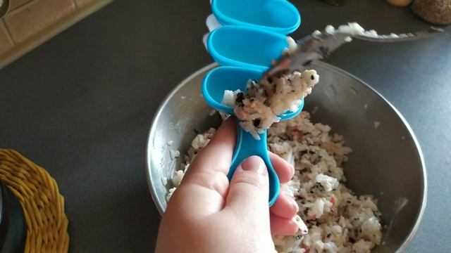 Рисовые катышки / ленивые роллы / рисовые шарики