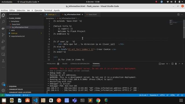 11 Herencia de Templates y Macros en Jinja смотреть онлайн