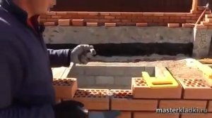 Тест шаблона для кладки кирпича на керамике   masterkladki   YouTube