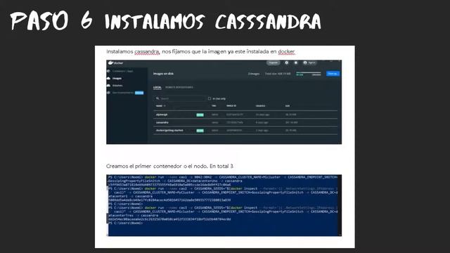 Configuración de un cluster de Cassandra con Docker смотреть онлайн
