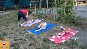 Гимнастика на воздухе - младшая группа