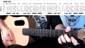 Top 20 METALLICA Clean & Acoustic Guitar Riffs | With Tabs