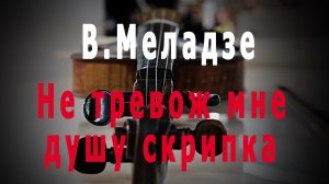 В.Меладзе - Не тревож мне душу скрипка (Guitar instrumental by Alex Murphy)