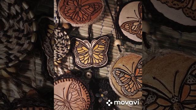 Керамические амулеты в машину. Авторские украшения в автомобиль. Под заказ.