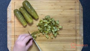 Салат оливье с говядиной быстрый рецепт