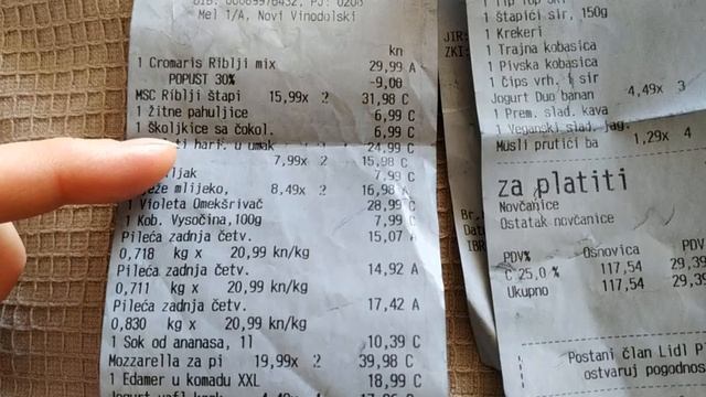 хорватия цены в магазине lidl европа
