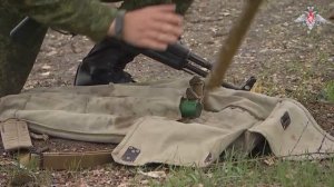 Кадры боевого слаживания мобилизованных и добровольцев