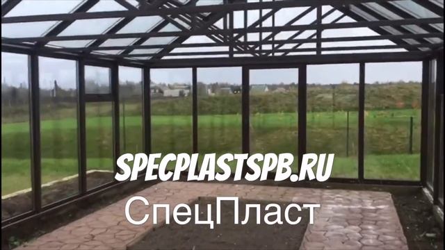 Теплицы из стекла в Санкт-Петербурге, Москве от СпецПласт +7(922)242-53-11 смотреть онлайн