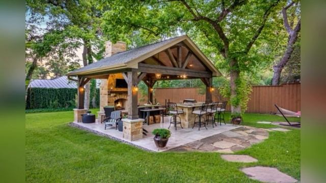 Патио/Идеи зоны отдыха на даче и в саду/seating area/patio смотреть онлайн