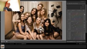 Коричневая тонировка или как обработать девичник в Photoshop Lightroom??