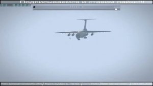 Афганский заход ИЛ-76 в аэропорту Краснодара.