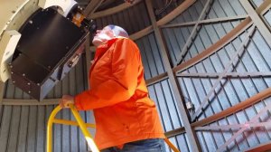 Смотрим на солнце через телескоп