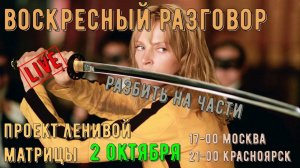 Воскресный разговор. Проект ленивой матрицы на тримаран