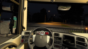Рейс Гамбург - Травемюнде в VR шлеме в Euro Truck Simulator 2.